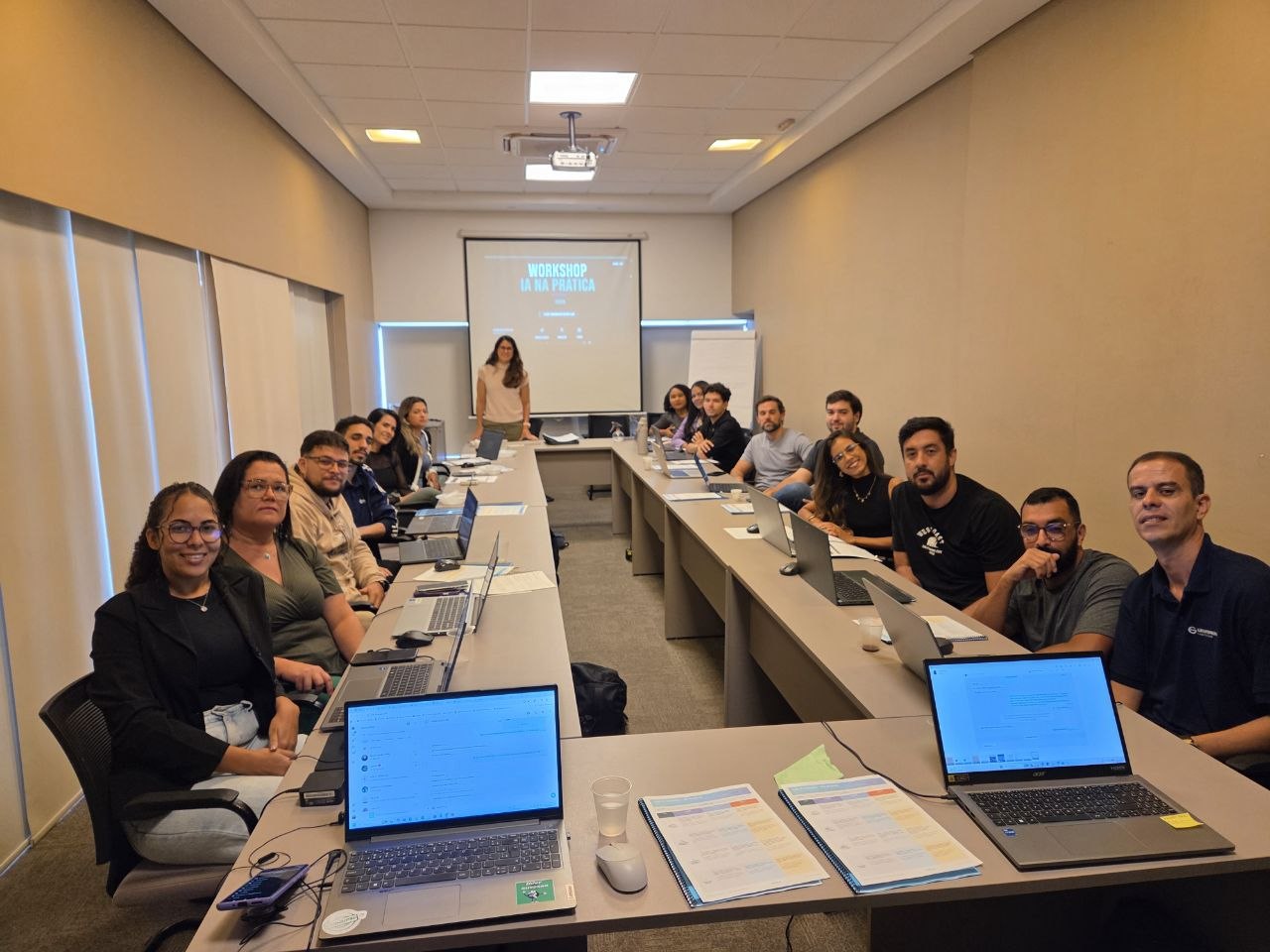 Foto da Turma In Company Grupo Prima Dia 1 - Workshop IA na Prática